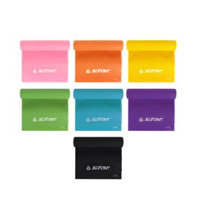스타 뉴 TPE 밴드 스트레칭 재활 근력운동 15cm x 2m