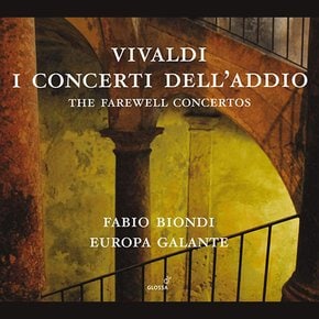 ANTONIO VIVALDI - THE FAREWELL CONCERTOS/ FABIO BIONDI, EUROPA GALANTE 비발디: `고별` 협주