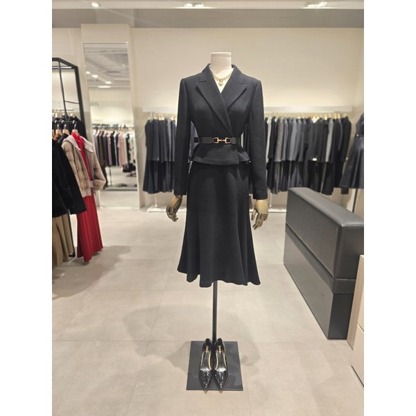 [파주점] 울 피크드 라펠 머메이드 원피스 JRBA0OP852