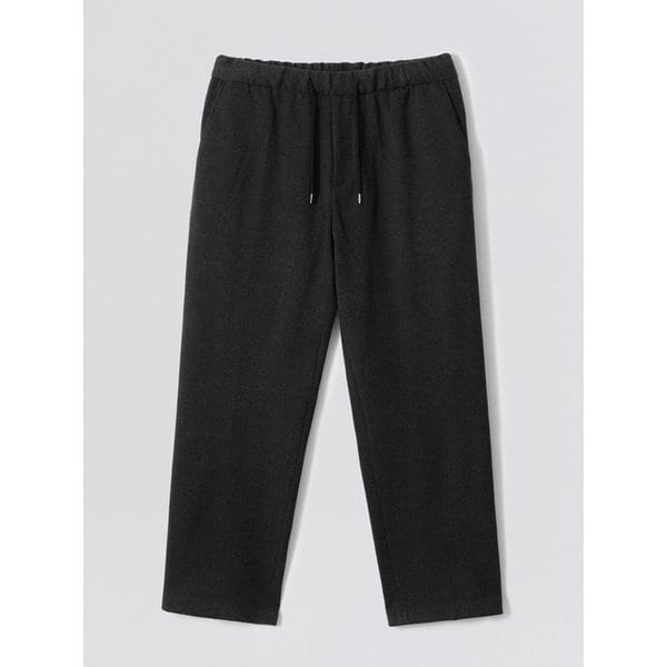 Brushed Banding Pants Charcoal
