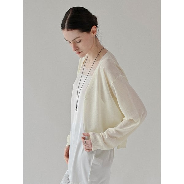 플라워 버튼 썸머 가디건_butter