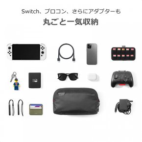 Nintendo Switch EL tomtoc 유기 모델 대응 스위치 통째로 숄더백 운반 케이스 대용량 프로