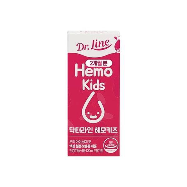 닥터라인 헤모키즈 어린이 유아 철분제 120ml 1개