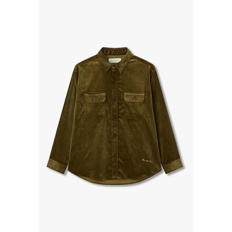 MAN ON THE BOON 코듀로이 오버 셔츠 4715303020047