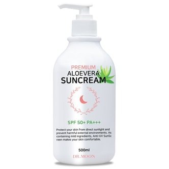  닥터문 알로에베라 혼합자차 선크림 SPF 50+ PA+++  500ml 1개