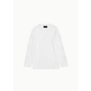 시몬로샤 26SS Daisy Cutout Long Sleeve T-Shirt (2 Colors)