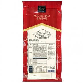 햄슬라이스 슬라이스햄 샌드위치햄 20g x 50매 1kg 토스트햄
