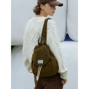 FOLLY BACKPACK [KHAKI - CORDUROY]