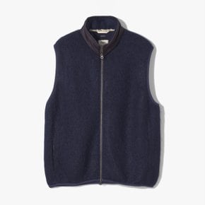 [NANAMICA]나나미카 집업베스트/ZIP-UP MOHAIR VEST NAVY/NAD2M20000A72