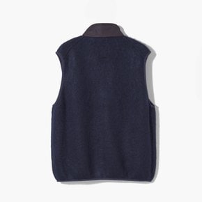 [NANAMICA]나나미카 집업베스트/ZIP-UP MOHAIR VEST NAVY/NAD2M20000A72