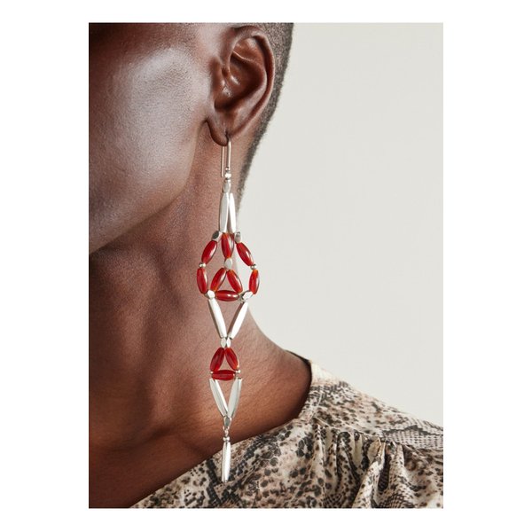 사할레 실버톤 비즈 이어링 1647597349196734