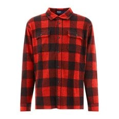 [해외배송] 랄프로렌 플래드 플란넬 셔츠 710881648004 MADISON RED POLO BLACK