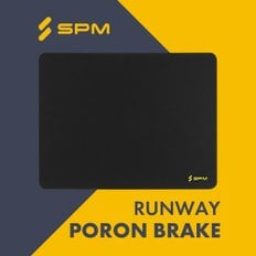 SPM RUNWAY PORON BRAKE 런웨이 포론 브레이크 게이밍 마우스패드