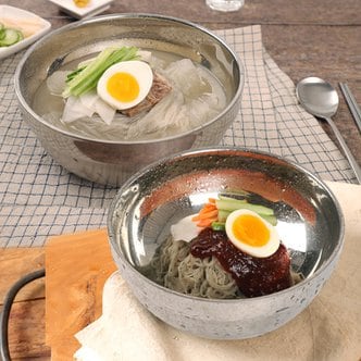 냉면家 매콤 시원한 함흥물냉면5인분비빔냉면5인분(사리2kg사골육수350g*5봉비빔장300g)