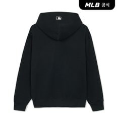 [코리아공식] 베이직 스몰로고 양면지 후드 집업 NY (Black)