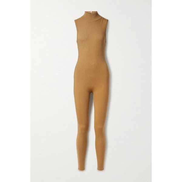 Cashmere-blend Turtleneck Jumpsuit 카멜 43769801097667602