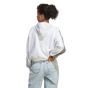 여성 에센셜 3S 우븐 윈드브레이커 바람막이 재킷 IC0560