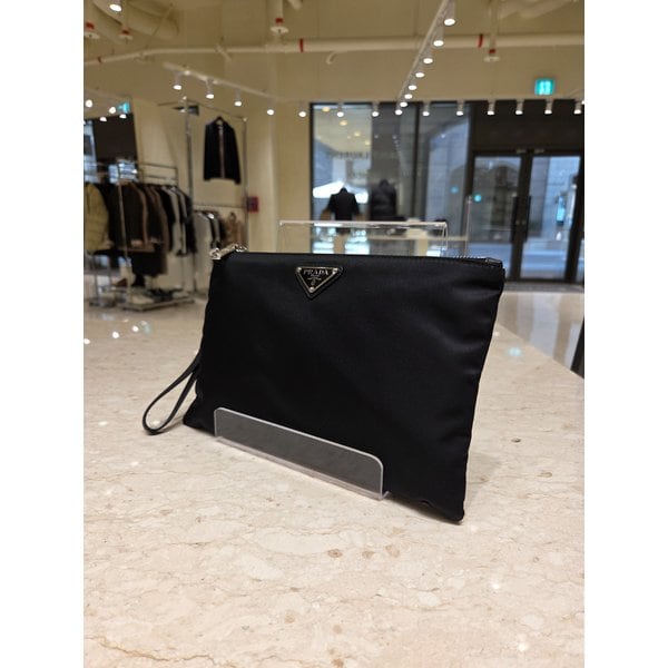 [부산점] [프라다] 공용 삼각로고 리나일론 스트랩 파우치 2NH006-2DMH-F0002
