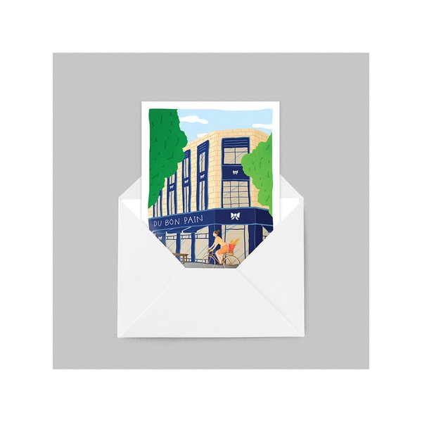 시그니처 엽서_서래마을 속 파리