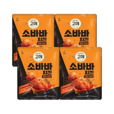 고메 소바바 양념치킨 순살375g x4봉