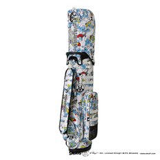 24SS SMURFS PATTERN CADDIE BAG (HQ2ZC02U)