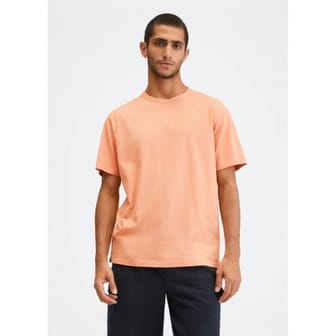 망고(MANGO) MAN 티셔츠 SWIM Light/Pastel Orange_37000185