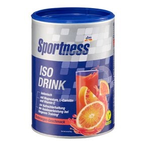 [해외직배송] 독일 dm 스포츠니스 ISO 드링크 파우더 레드오렌지 750g