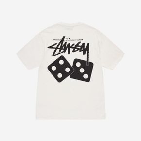 스투시 다이스 피그먼트 다이드 티셔츠 내츄럴 2023 Stussy Dice Pigment Dyed T-Shirt Natural