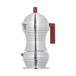 독일 알레시 모카포트 Alessi Pulcina Espresso Coffee Maker 3 Cups Red 1432524