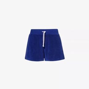 5488627 Ralph Lauren Athletic logo-embroidered terry cotton and recycled-polyester shorts