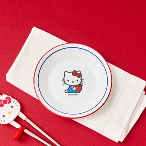코렐 헬로키티 애플가든 미니접시 12cm