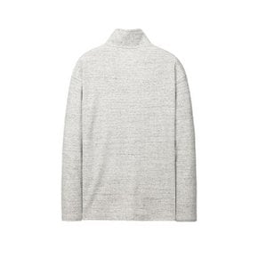 라이트그레이 boucle jersey 하이넥 긴팔 티셔츠 JNTS4C103G1