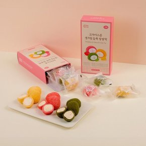 오마이스푼 생크림 듬뿍 찹쌀떡 240g (딸기,치즈,녹차 3종6개입) 냉...