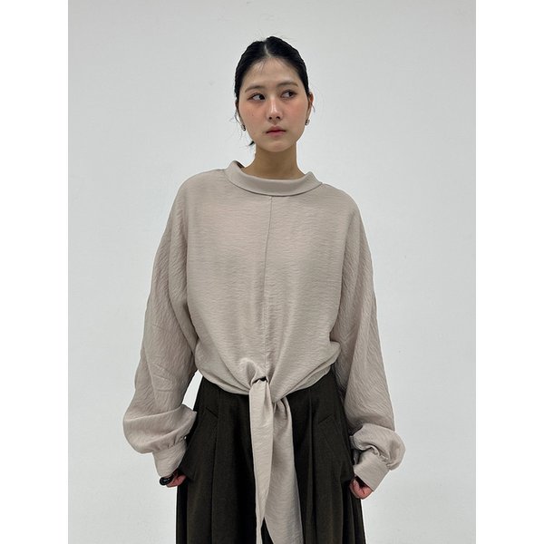 Tie Button  Blouse (2C)