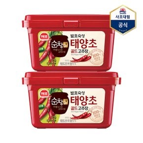 [멸치쇼핑] [사조] 순창궁 태양초골드 고추장 1kg X 2개