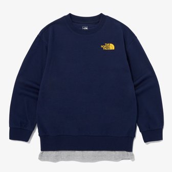 노스페이스키즈 NM5MQ04T 키즈 스쿨데이 스웻셔츠 KS SCHOOLDAY SWEATSHIRTS