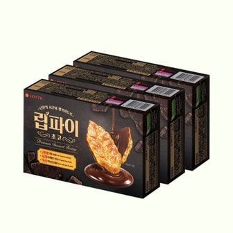 너만아는과자점 롯데제과 립파이 초코 88g x 3개 / 쿠키 비스킷