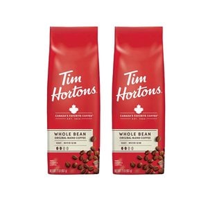 Tim Hortons 팀 홀튼 홀빈 미디엄 로스트 907g 2팩