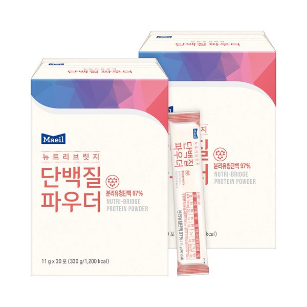 메디웰 뉴트리브릿지 단백질 파우더 11g 60포
