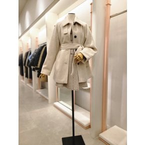 [여주점] 여성 벨티드 싱글 하프 코트(ITPBYHC850)