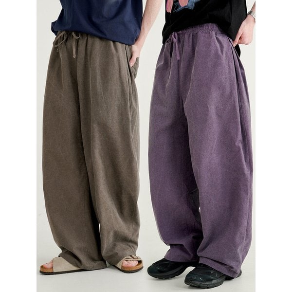 [패키지] 턴 다잉 라이크린넨 밴딩팬츠 2PACK JNLP7717