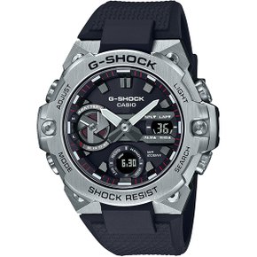 카시오 GSHOCK 지샥 GSTB4001AJF 솔라 시계 블루투스 대응 GSTEEL 소형 맨즈 러버 밴드