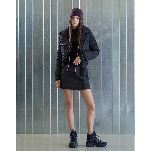 [시흥점] 여성  패딩 퀼팅 미니 스커트 (ER4TS401)