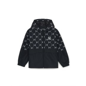 (공식) 25SS 다이아 모노그램 배색 바람막이 NY (Black) 7AWJMD251-50BKS