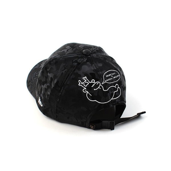 FOREST CUBE Camo Leather Ballcap 가죽모자