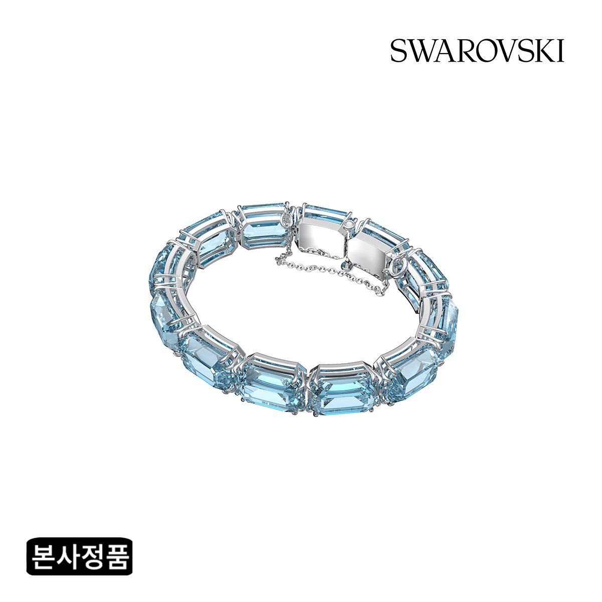 [본사정품/선물포장] Millenia 블루 로듐 팔찌 5614927 - SSG.COM