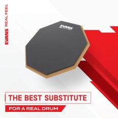 EVANS 에반스 연습용 패드 6inch Mountable Speed ​​Pad RF6GM (스탠드 장착 가능)