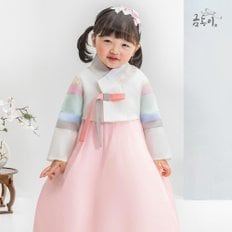 AW144 여별꽃색동 아동한복 여아한복