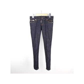 디스퀘어드2 [디스퀘어드] 여성 포켓골드진 인디고 스키니 S72LA0649