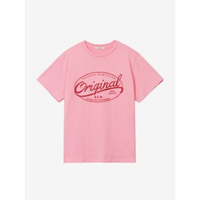 ORIGINAL LOGO HALF SLEEVE - PINK